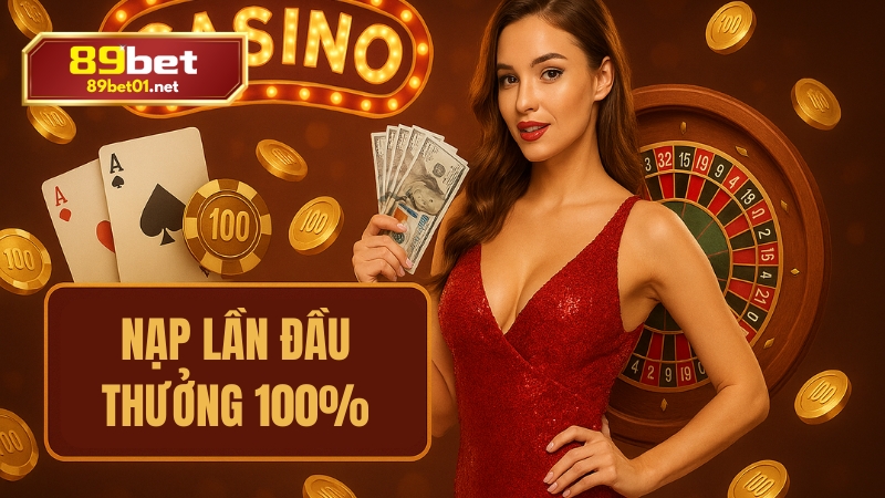 Đăng ký tài khoản nhận thưởng nạp đầu đến 100%