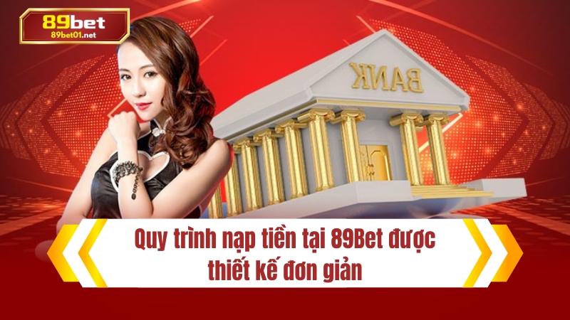 quy trình nạp tiền đơn giản