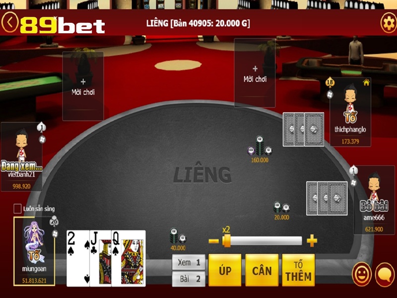 đánh bài liêng online
