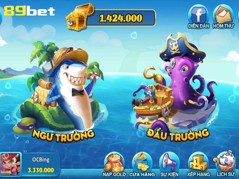 giới thiệu game bắn cá h5 tại nhà cái 89bet